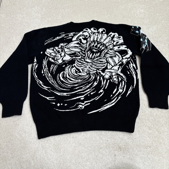 Shihiko Yuta Sweater Jujutsu Kaisen Men's Size Small Heavy Knit Heavy Knit - Picture 12 of 13